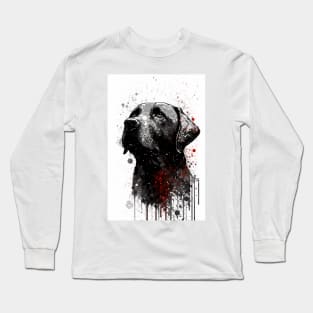 Labrador Retriever Portrait Long Sleeve T-Shirt